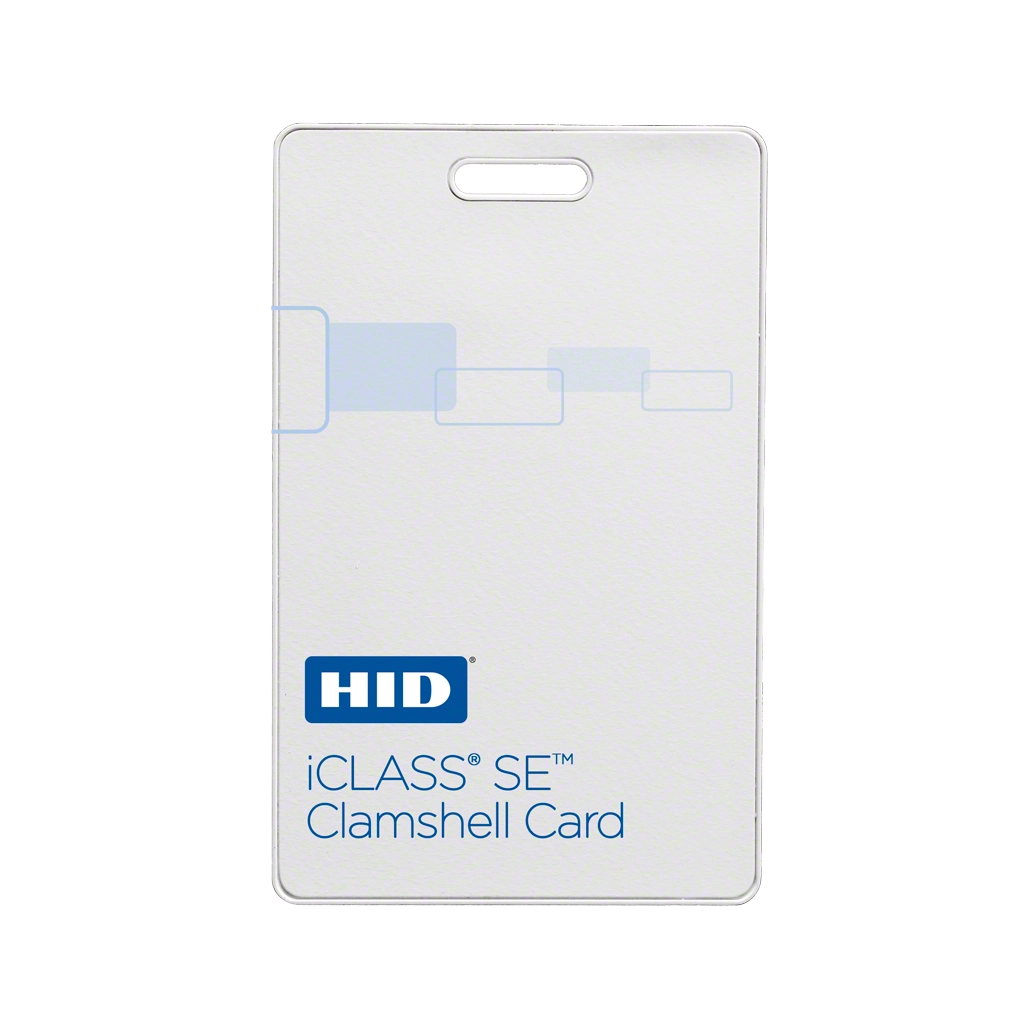 Cartão iClass SE Clamshell