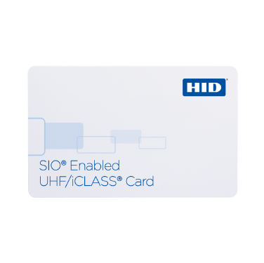 Cartão SIO Enabled UHF/iCLASS