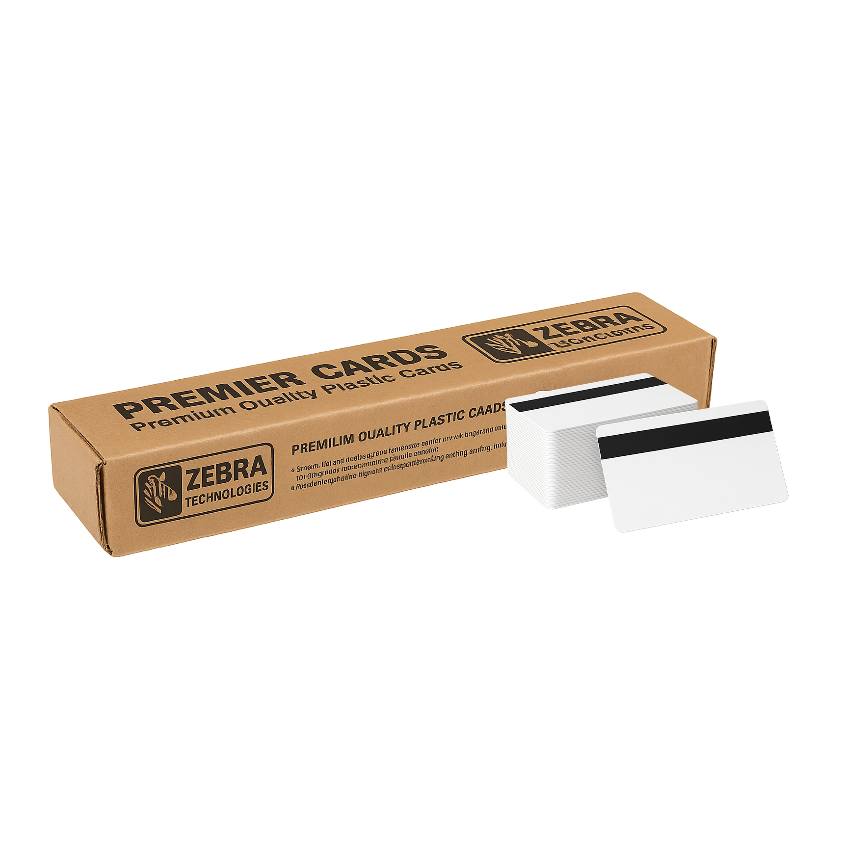 Cartões com Banda Magnética de Baixa Coercividade (LoCo - 300 Oe), sem impressão / brancos