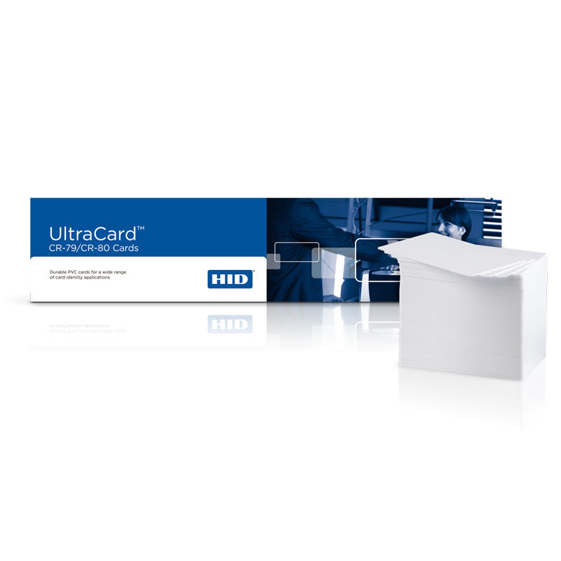 Cartões Standard / Sem Qualquer tecnologia, em Branco, da marca HID UltraCard