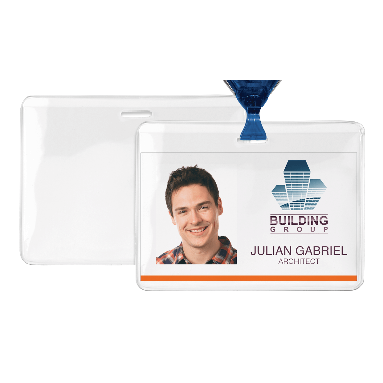 Porta-cartão flexível horizontal, 1840-5071