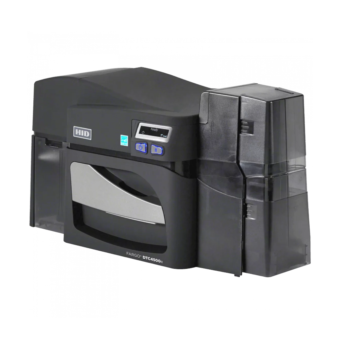 impressora Fargo DTC4500e vista na diagonal