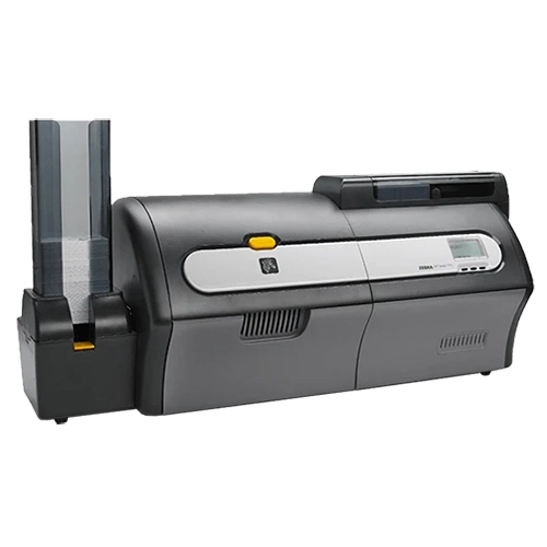 Zebra zxp series 7 com bandeja de saída para 200 cartões